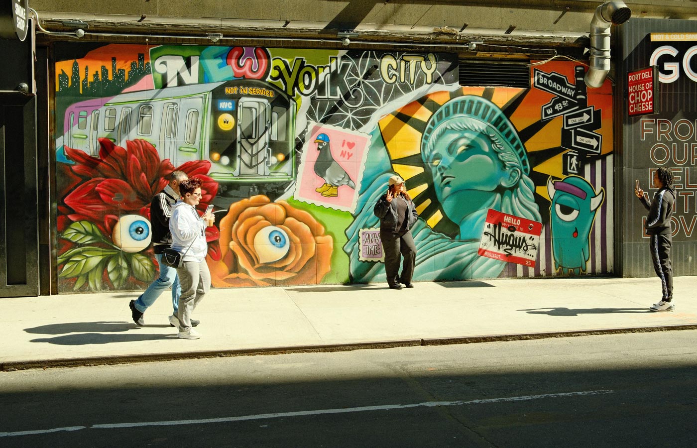Wheatpasting location scouting and placement in Chicago
