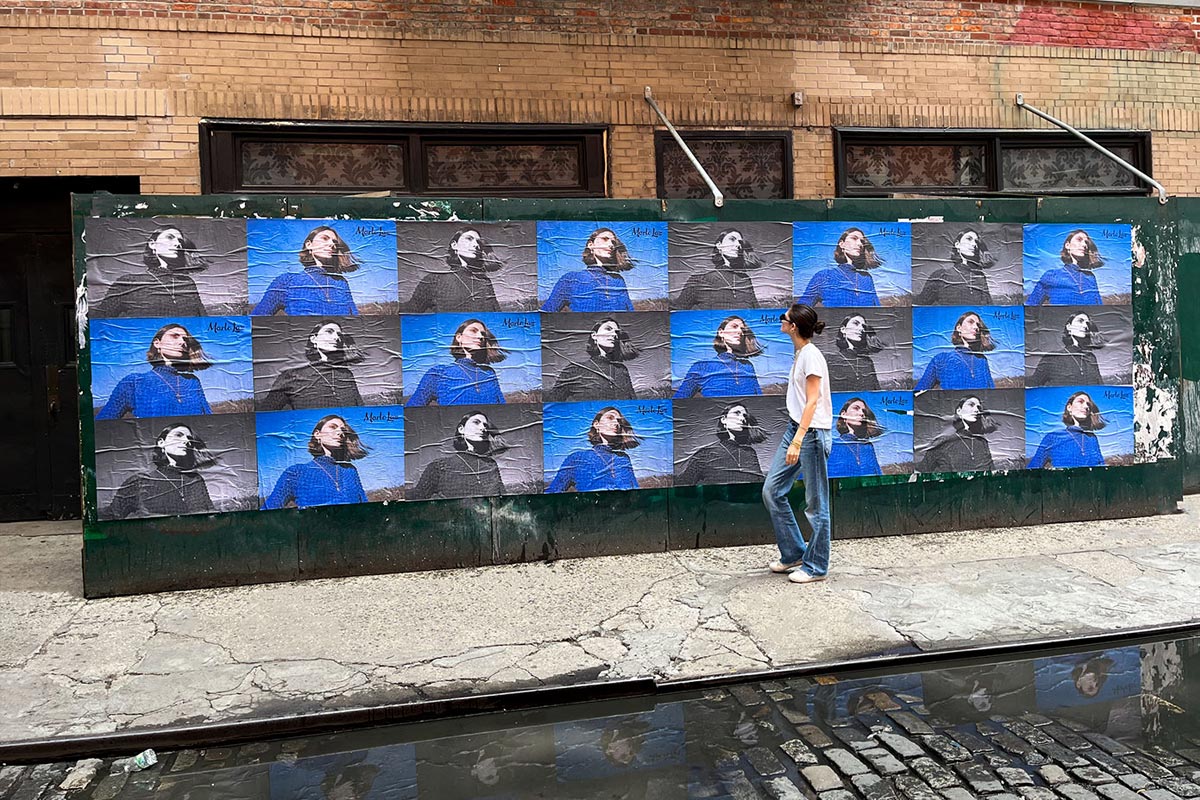 Wheatpasting Chicago - 32 sheet large format street poster takeover